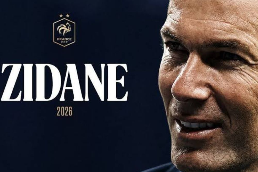 Zidane assume seleção da França com missão de potencializar ataque da equipe