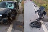 Casal morre em colisão entre moto e carro na BR-174, no Amazonas