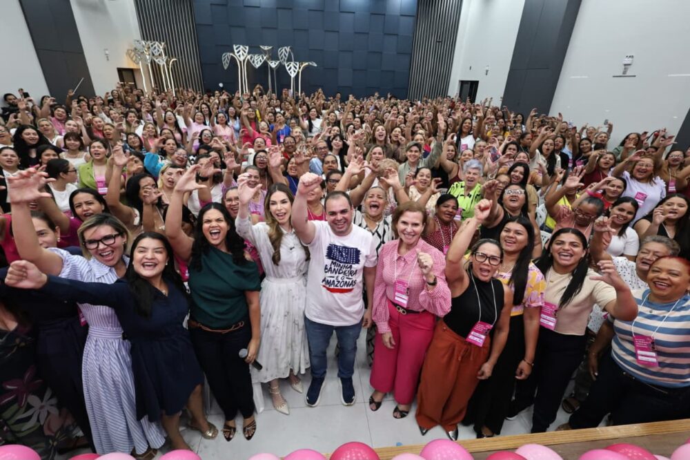 Movimento Mulheres com Cidade reúne 400 lideranças e reforça protagonismo feminino em Manaus Movimento Mulheres com Cidade reúne 400 lideranças e reforça protagonismo feminino em Manaus