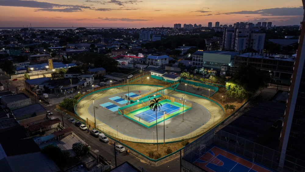 Velódromo Professora Alzira Campos reabre de cara nova em Manaus