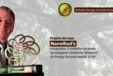 Projeto NanoRad’s ganha medalha de prata no Energy Summit Awards, no Rio de Janeiro