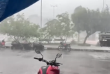 Vídeo: granizo e ventania surpreendem moradores de Manicoré durante onda de calor no Amazonas
