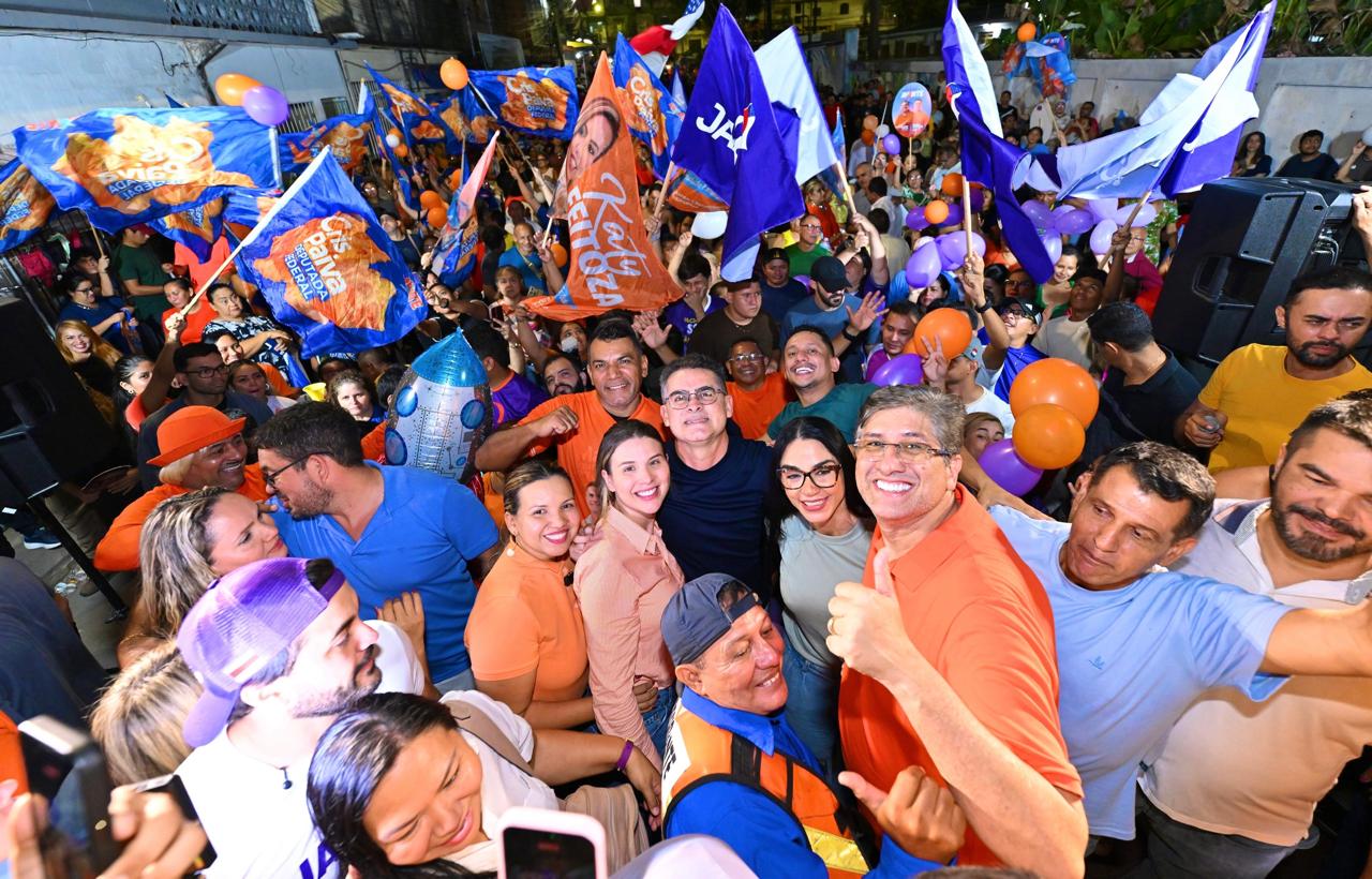 David Almeida reúne 3 mil pessoas na Compensa e destaca entregas realizadas na zona Oeste de Manaus