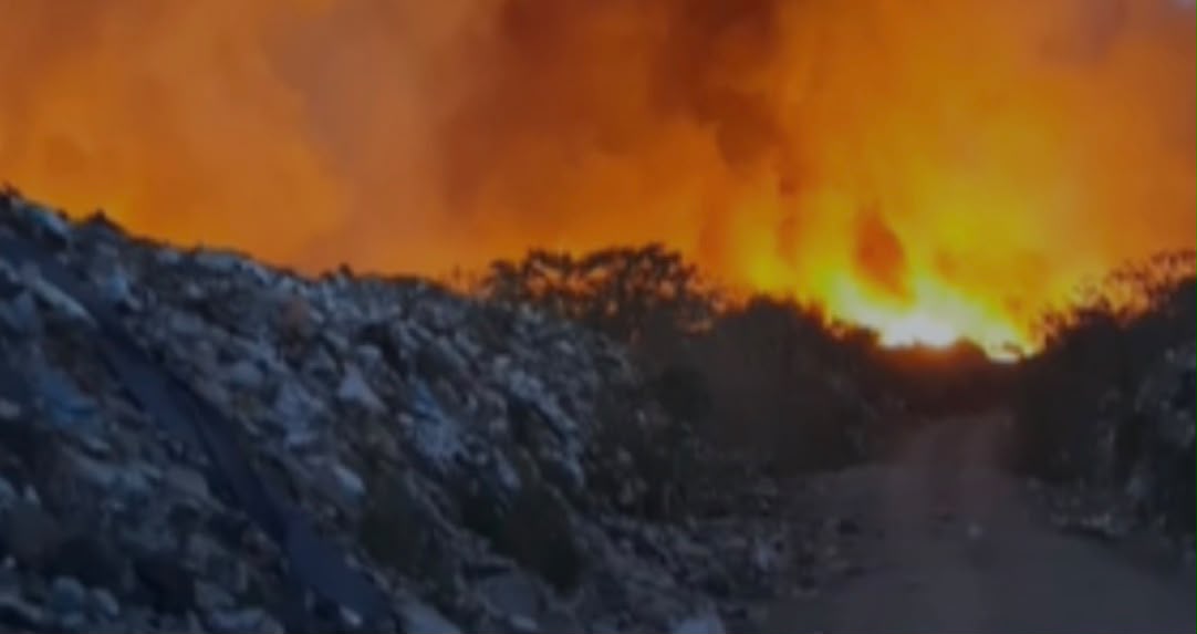 Incêndio em lixão de Iranduba espalha fumaça até Manaus