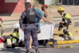 Motociclista fica ferido após perder controle e cair na Avenida do Turismo em Manaus