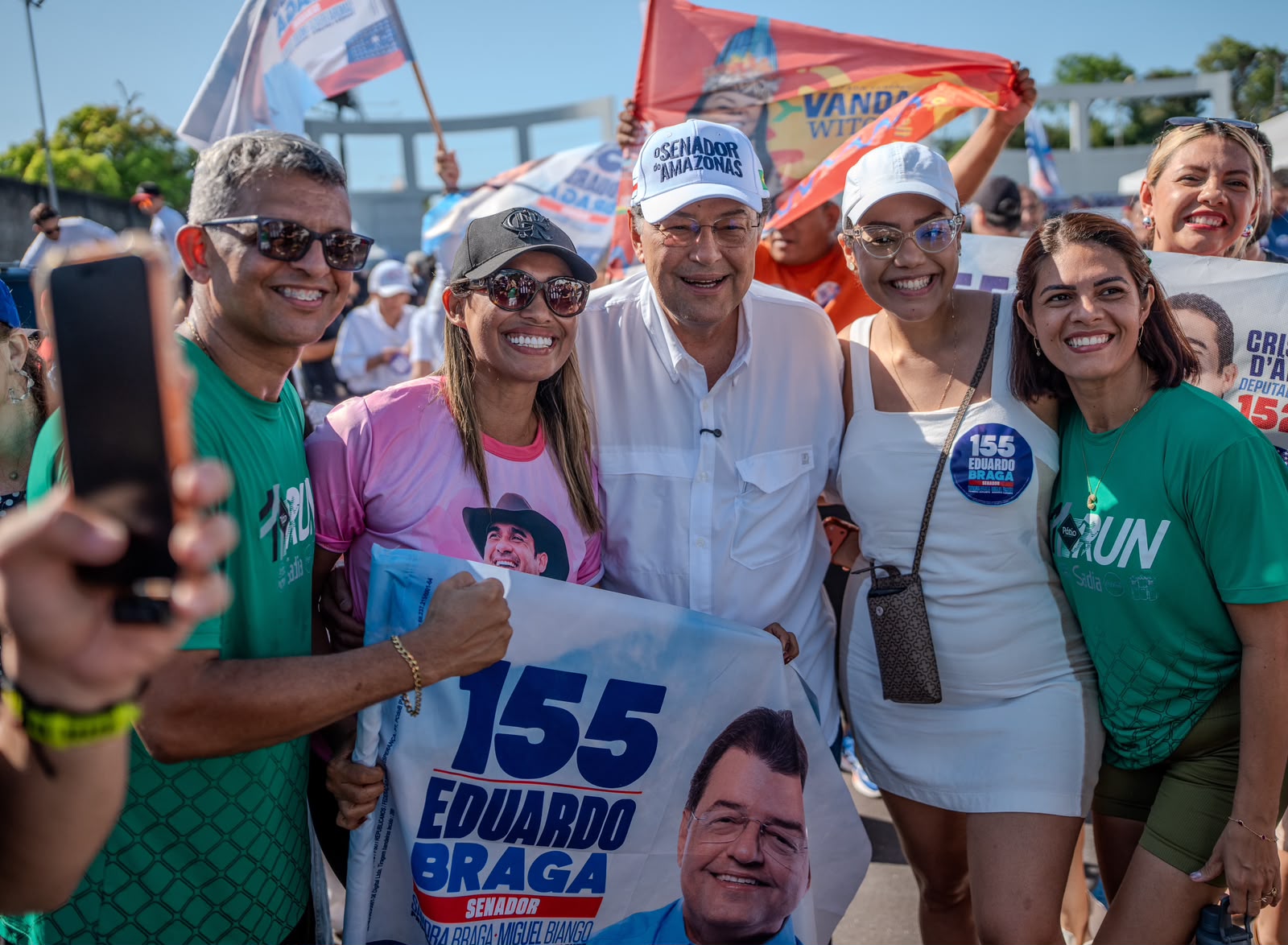 Eduardo Braga lan&ccedil;a nova marca e jingle para campanha ao Senado