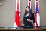 Mayra cobra retomada das obras da Casa da Mulher Brasileira em Manaus