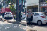 Após acidente, policial dispara contra carro de motorista de aplicativo em Manaus