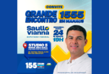 Saullo Vianna faz encontro com apoiadores nesta segunda-feira em Manaus