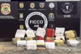 FICCO/AM apreende 666kg de entorpecentes em ação conjunta