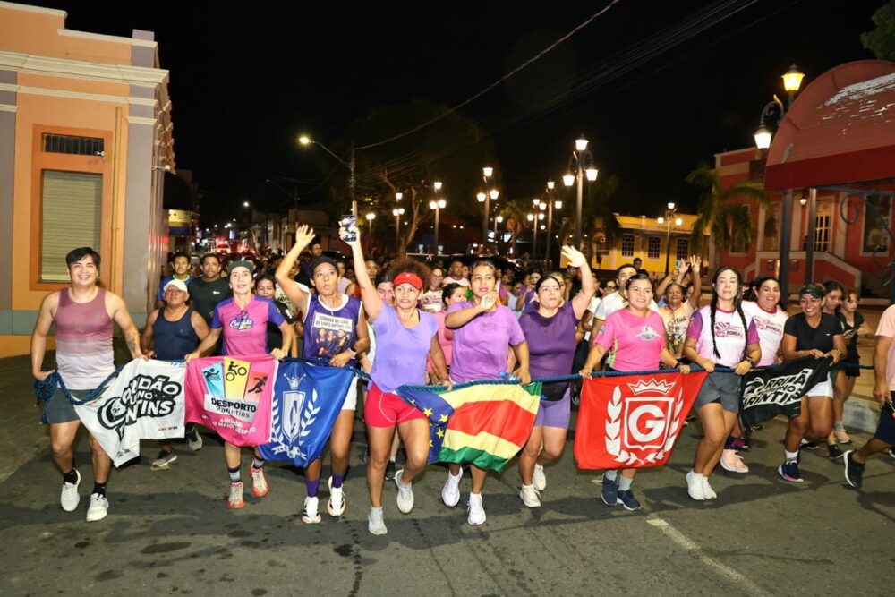 Corrida marca três anos da Ronda Maria da Penha em Parintins