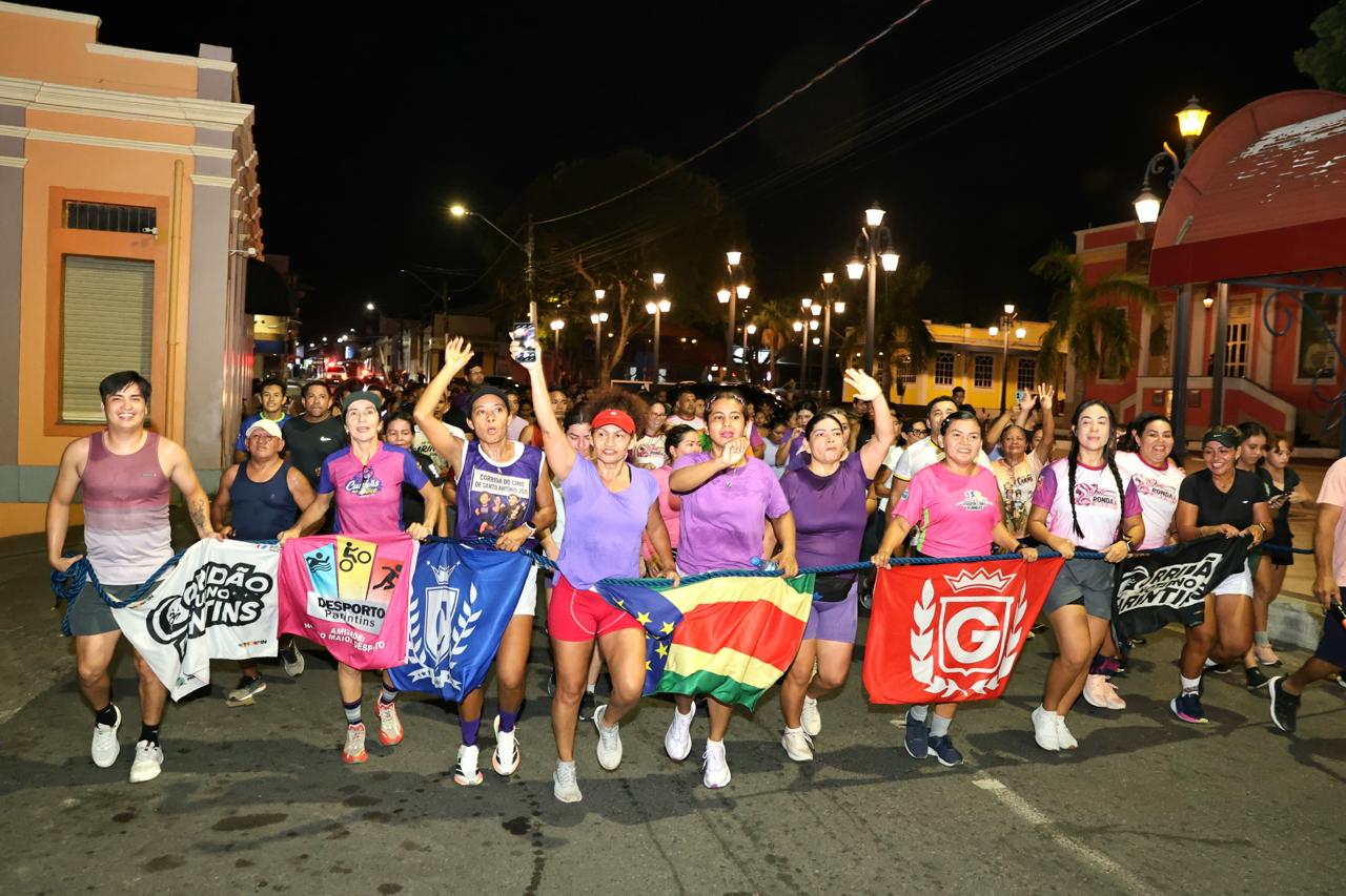 Corrida marca três anos da Ronda Maria da Penha em Parintins