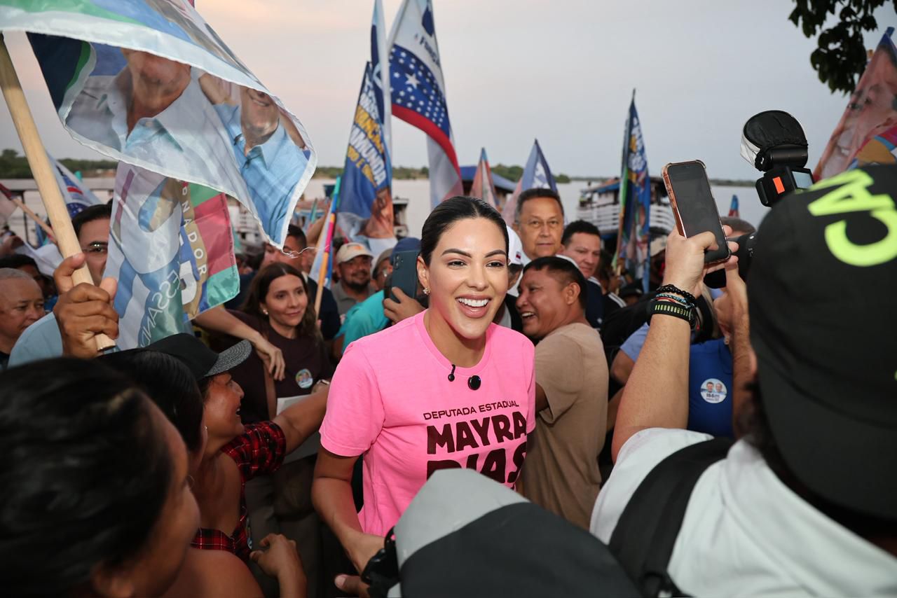 Mayra Dias destaca R$ 1,8 milhão em emendas durante encontro em Nhamundá