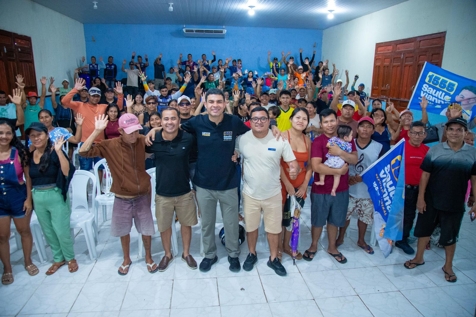 Saullo Vianna destaca R$ 8,9 milhões em recursos durante agenda no Alto Solimões