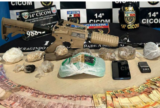 Operações da PM apreendem armas, drogas e dinheiro na zona leste de Manaus