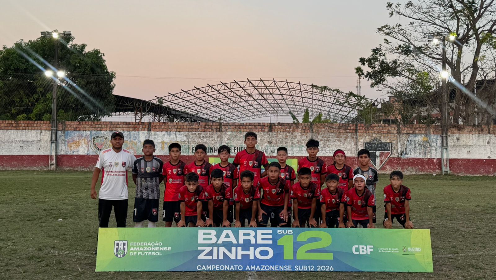 Estrela do Amanhã, Manauara e RB Academy vencem no fechamento da 8ª rodada do Barezinho Sub-12