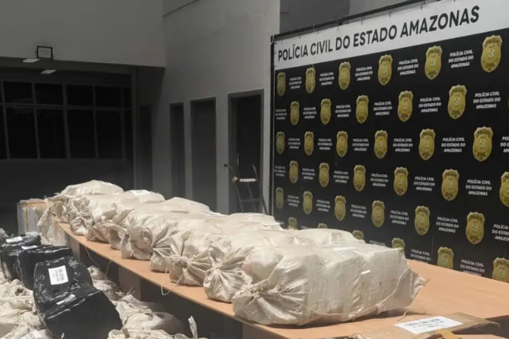 Polícia apreende 2,5 toneladas de drogas avaliadas em R$ 2 milhões em Manaus