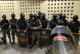 Motim em unidade prisional da PM termina após ação de tropa de choque na BR-174