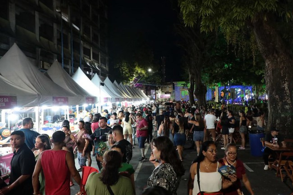 Espaço Gastronômico do ‘#SouManaus 2026’ valoriza sabores e empreendedores locais