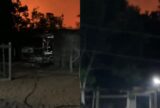 Incêndio já dura três dias e avança por área na Estrada de Novo Airão