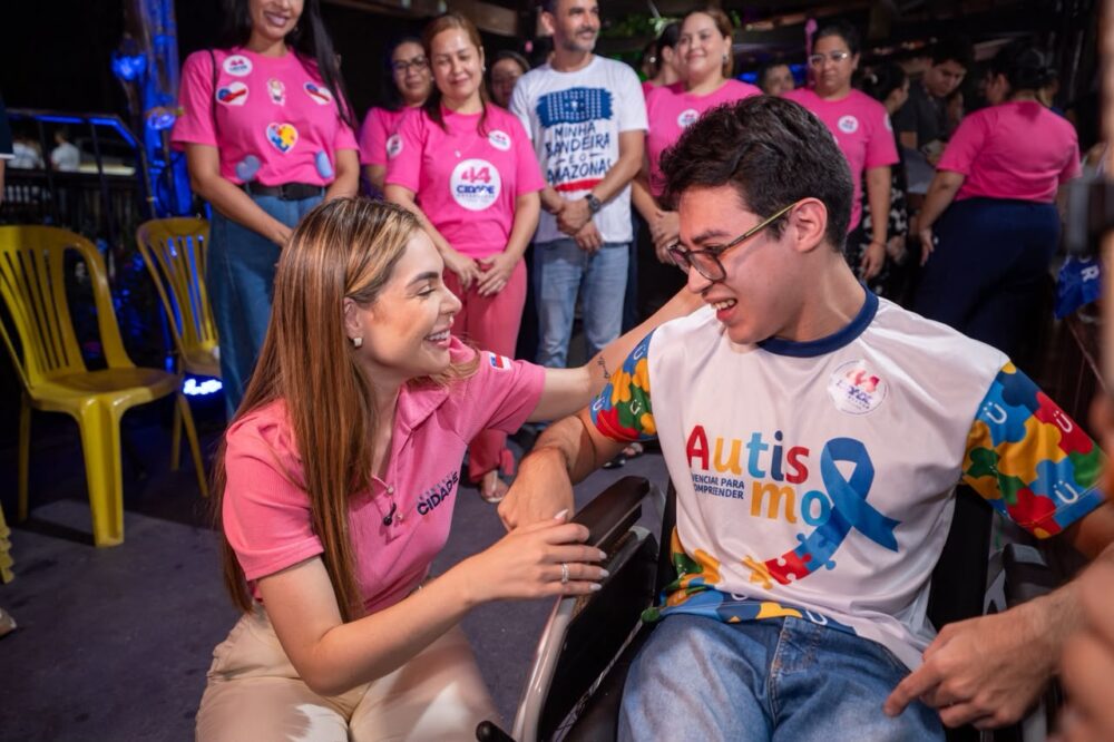 Thaisa apresenta propostas de Cidade para PcDs e famílias atípicas Thaisa apresenta propostas de Cidade para PcDs e famílias atípicas