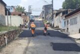Obras de recuperação viária avançam no bairro Cidade Nova, em Manaus