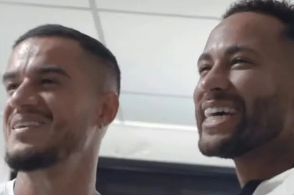 Neymar antecipa an&uacute;ncio e confirma Philippe Coutinho como refor&ccedil;o do Santos