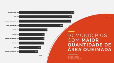 Amazonas tem 1.552 focos de incêndio em setembro e dois municípios entre os líderes de área queimada no Brasil
