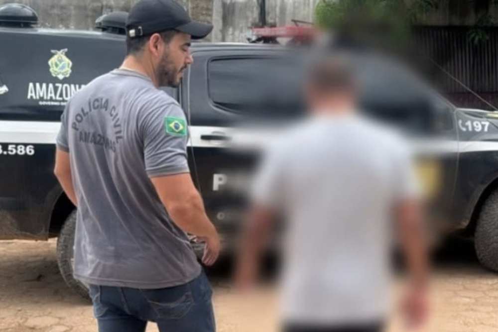 Homem é preso suspeito de matar companheira e simular suicídio no interior do AM