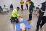 Equipes do Samu capacitam servidores do IMMU em noções de primeiros socorros