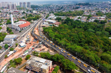 Complexo Passarão: Retorno aberto temporariamente na avenida Coronel Teixeira é fechado