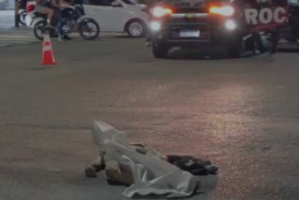 Fuga após abordagem policial termina em acidente com morte em Manaus